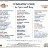 Benamino Gigli – Opera & song002