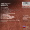 Macbeth – Jewel case back