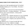Franco Corelli favorite Divas CD – VOL 3 tracks01